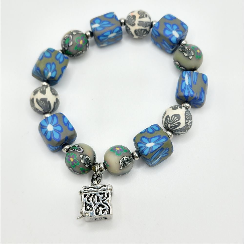 Alexa's angels beaded prayer box bracelet
